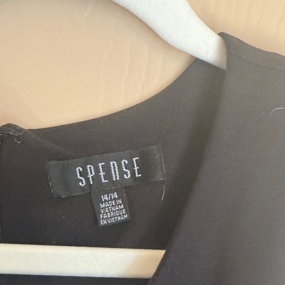 Spense Black and Multicolor Striped Jumpsuit - Picture 4 of 5